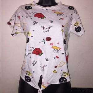 graphic tshirt | rainbow